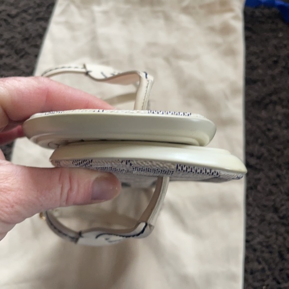 Louis Vuitton Damier Azur Sandal size 38 - Picture 11 of 12